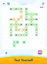 math crossword - number puzzle ipad images 1