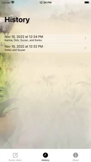 applejack score sheet iphone capturas de pantalla 3