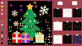 christmas coloring kid toddler iphone images 1