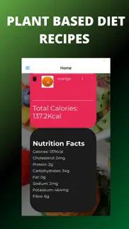 plant based diet recipes app iphone images 4