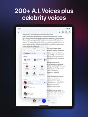 speechify texte pour parler iPad Captures Décran 2