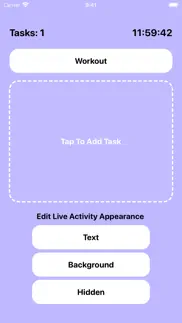 tasks - create live activities iphone images 4