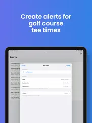 golf tee times - teetimer ipad images 1