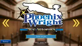 ace attorney trilogy iPhone Captures Décran 1