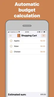 shopping cart calculator iphone resimleri 1