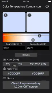 color temperature comparison iphone images 3