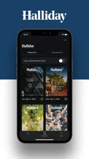halliday magazine iphone images 1
