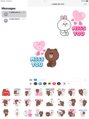 funny sugar - brownie stickers ipad images 1