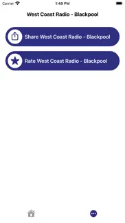 west coast radio - blackpool iPhone Captures Décran 4