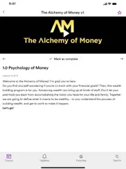 alchemy of money iPad Captures Décran 2