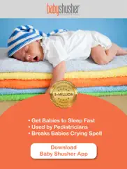 baby shusher: calm sleep sound ipad images 1