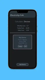 pro electricitycost calculator iphone images 2