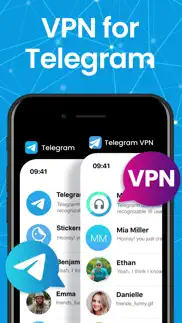 vpn for telegram iphone capturas de pantalla 1