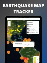 earthquake map tracker ipad images 4