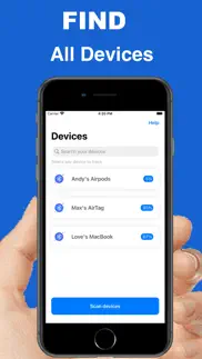 bluetooth device tag finder iphone capturas de pantalla 2