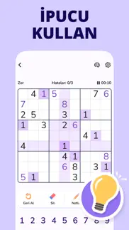 sudoku türkçe - klasik oyunu iphone resimleri 3