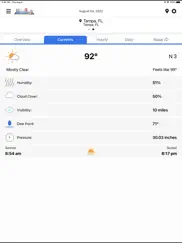 max defender 8 weather app ipad images 3