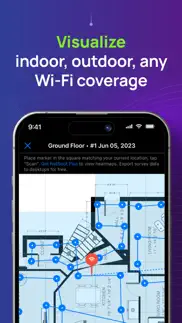 netspot: wifi map & speed test iphone images 4