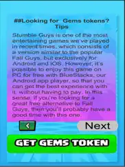 tokens & gems for stumble guys ipad images 2