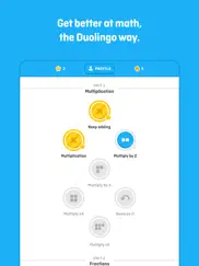 duolingo math: learn, practice айпад изображения 1