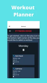 workout planner app iphone images 1