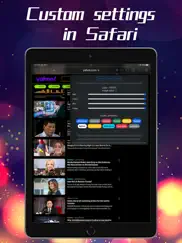 dforce - safari dark extension iPad Captures Décran 3