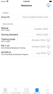 acft calculator and resources iphone images 4