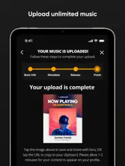 audiomack creator-upload music iPad Captures Décran 2