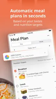 eat this much - meal planner iphone images 1