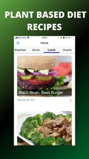 plant based diet recipes app iphone images 2