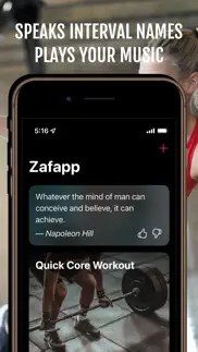 hiit workout timer by zafapp iphone resimleri 3