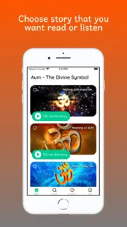 aum - the divine symbol iphone images 2