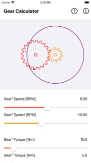 gear simulation & calculation iphone images 2