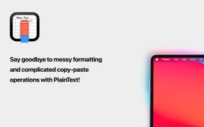 plaintext - copypaste cleaner iPhone Captures Décran 1