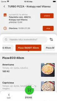 turbo pizza iPhone Captures Décran 3