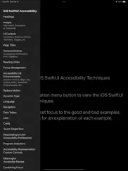 swiftui accessibility techs. ipad bildschirmfoto 2