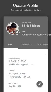 carlson gracie team montreal iPhone Captures Décran 3