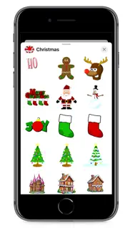 christmas silly fun stickers iphone images 1