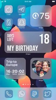 widget | countdown to birthday iphone images 1