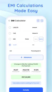 emi calculator for all loans iphone images 4