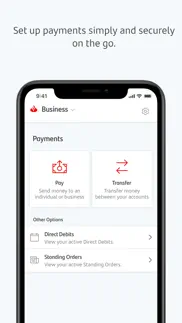 santander business banking iphone capturas de pantalla 4