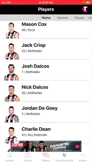 collingwood official app iphone images 3