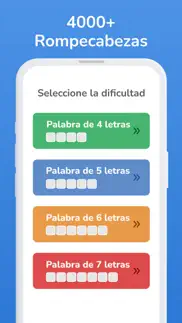 palora:caza-palabras español iphone capturas de pantalla 2