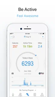 pacer pedometer & step tracker iphone images 1