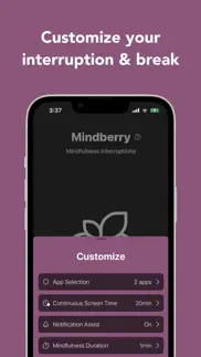 mindberry iPhone Captures Décran 3