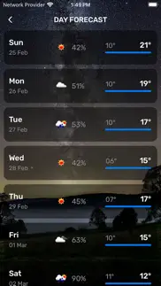 live weather: weather forecast айфон картинки 4