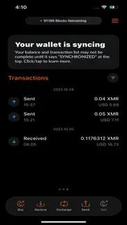 monero.com by cake wallet iphone images 3