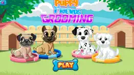 puppy friends grooming iphone images 1