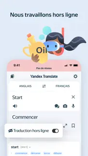 yandex translate iPhone Captures Décran 4