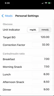 diabetes personal calculator iphone images 1